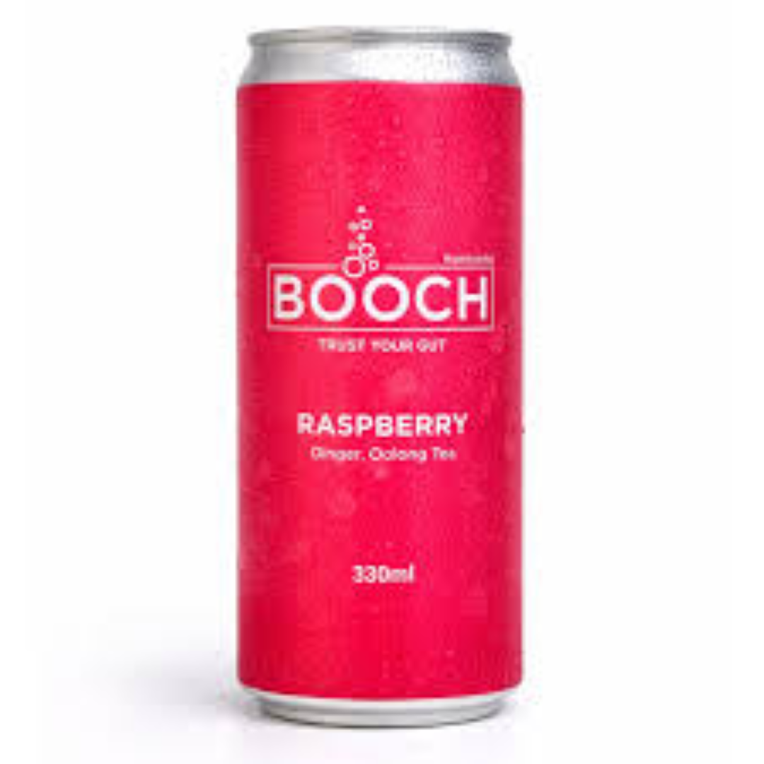 BOOCH RASPBERRY GINGER CAN 330ML